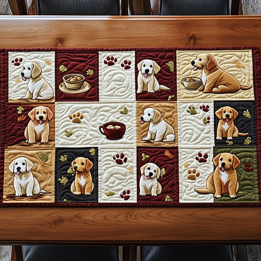 Labrador Retriever Quilted Table Runner GFTOMA589