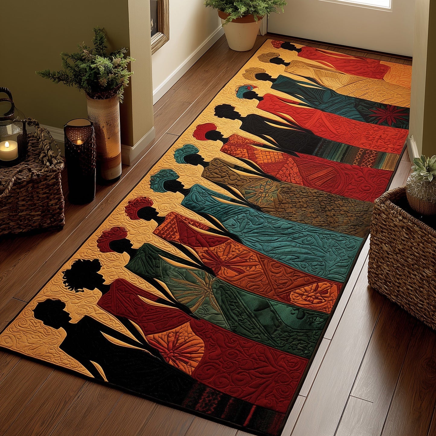 Golden Queens Runner Rug GFTOMA5908