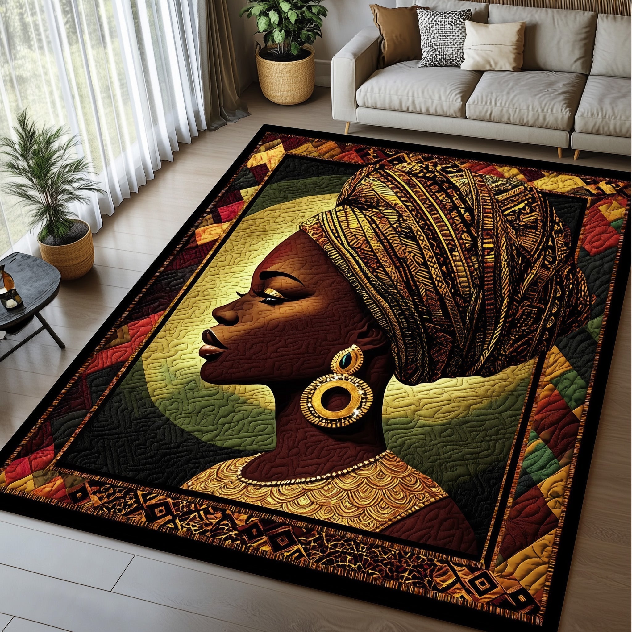 Golden Queens Area Rug GFTOMA5920 – Patchique Store
