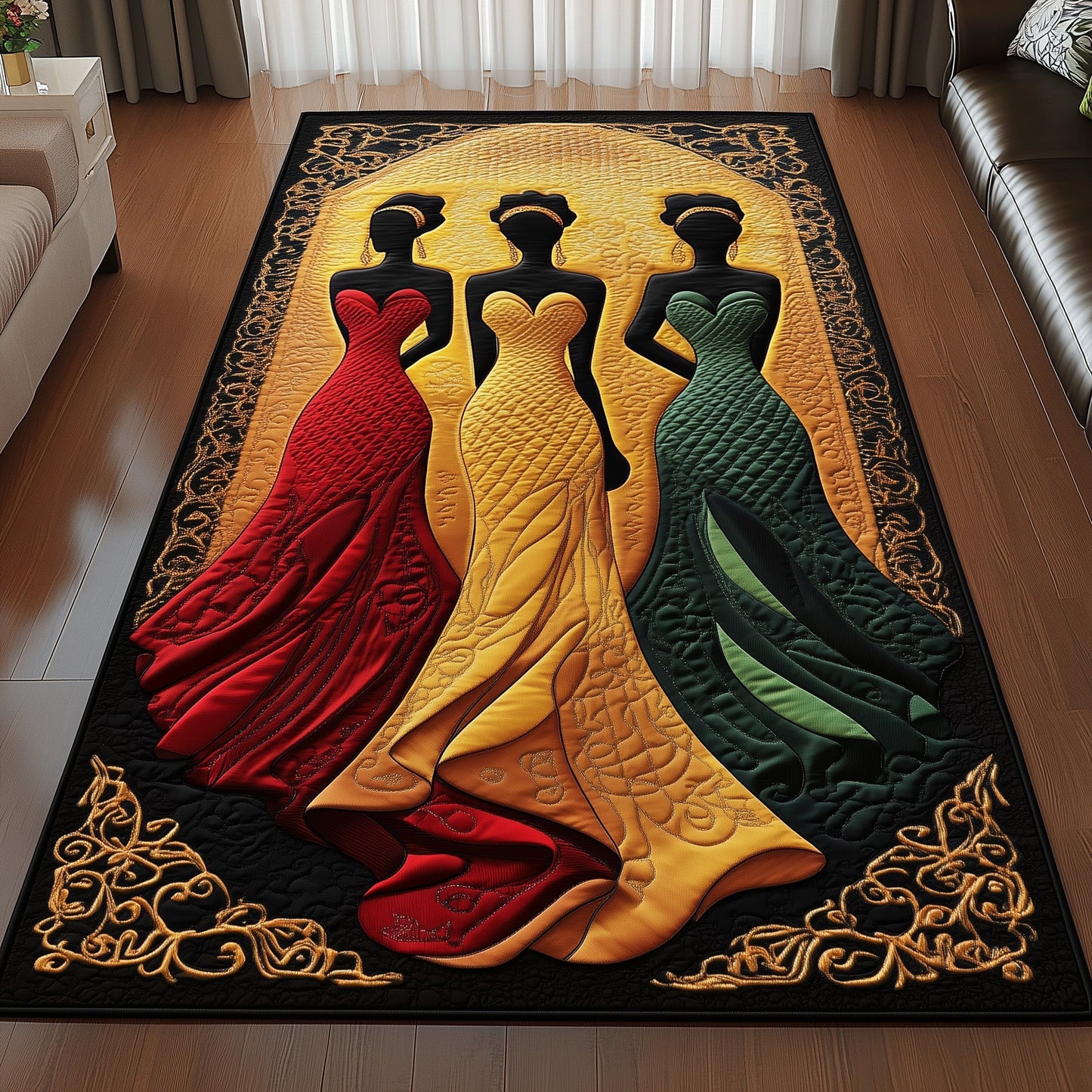 Golden Queens Area Rug GFTOMA5922
