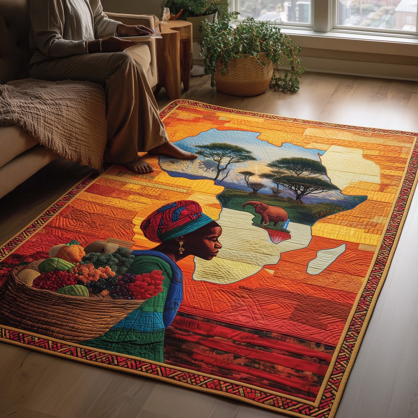 African Dream Area Rug GFTOMA5927