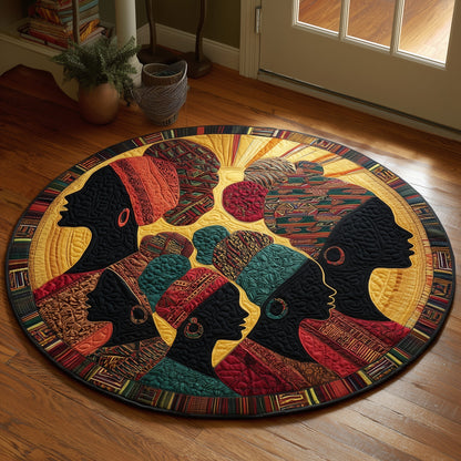Golden Queens Quilted Round Mat GFTOMA5934