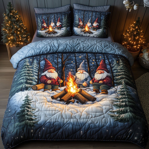 Snowy Gnome Duvet Cover Set GFTOMA5943