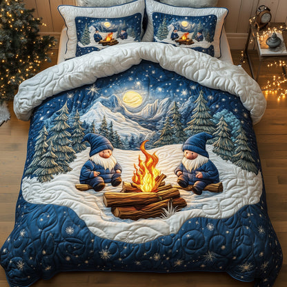 Snowy Gnome Duvet Cover Set GFTOMA5945