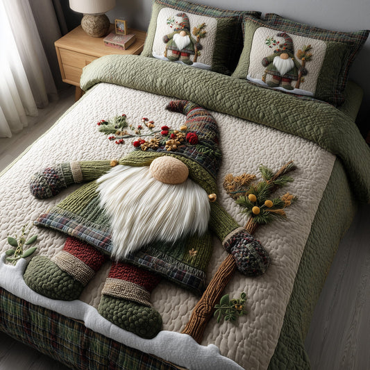 Snowy Gnome Duvet Cover Set GFTOMA5948