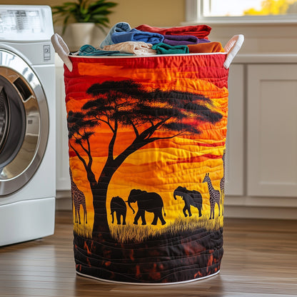 Golden Queens Quilted Laundry Basket GFTOMA5951