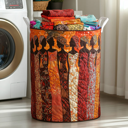 Golden Queens Quilted Laundry Basket GFTOMA5954