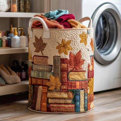 Cozy Book Quilted Laundry Basket GFTOMA5959