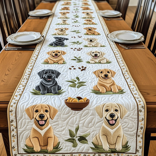 Labrador Retriever Quilted Table Runner GFTOMA598