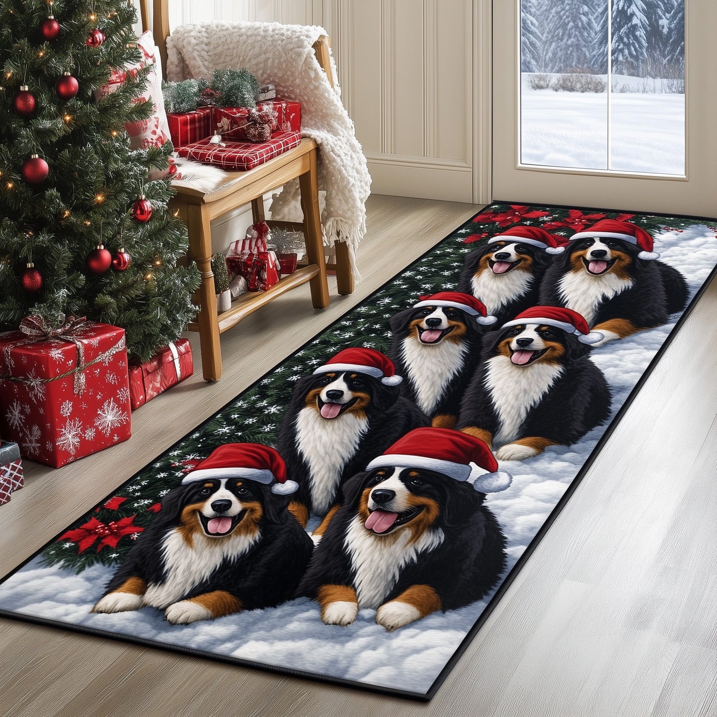 Bernese Mountain Runner Rug GFTOMA5990