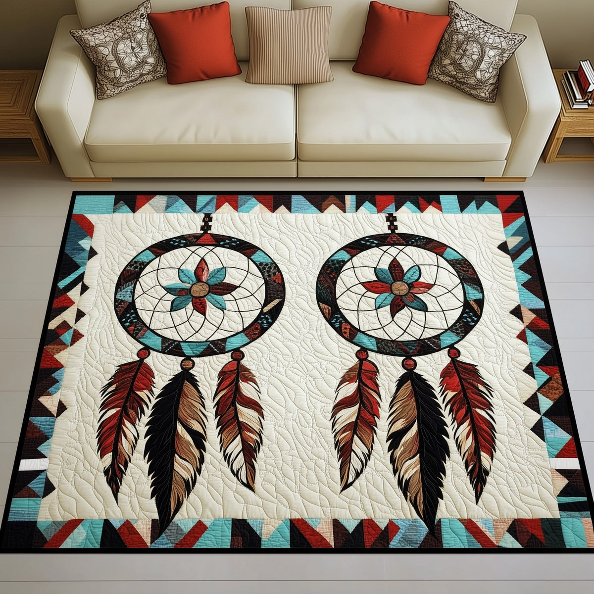 Patchique Rugs Tribal Soul Dreamcatcher Area Rug GFTOMA5999 – Patchique Store