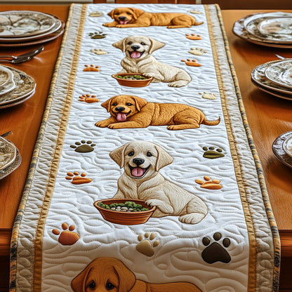 Labrador Retriever Quilted Table Runner GFTOMA602