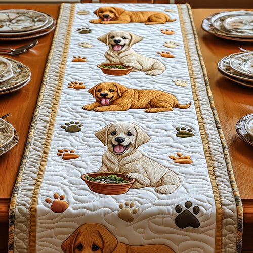 Labrador Retriever Quilted Table Runner GFTOMA602