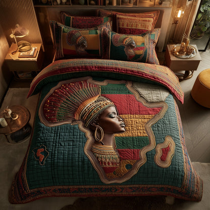 Golden Queens Duvet Cover Set GFTOMA6049