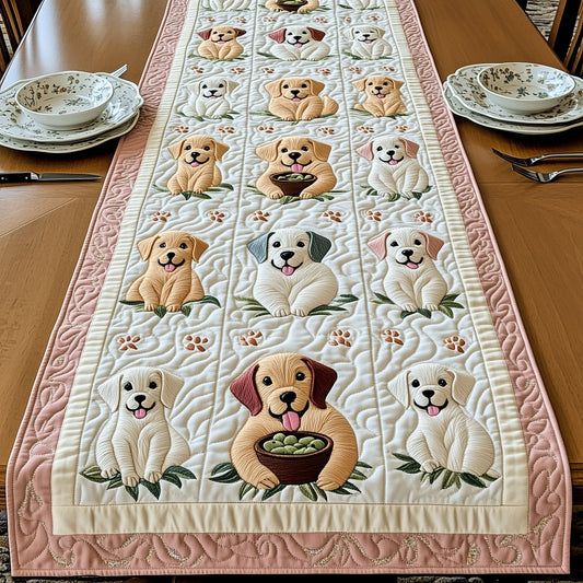 Labrador Retriever Quilted Table Runner GFTOMA604