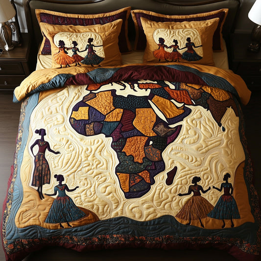 Golden Queens Duvet Cover Set GFTOMA6050