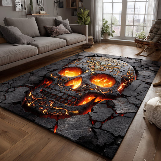 Sugar Skull Area Rug GFTOMA6073