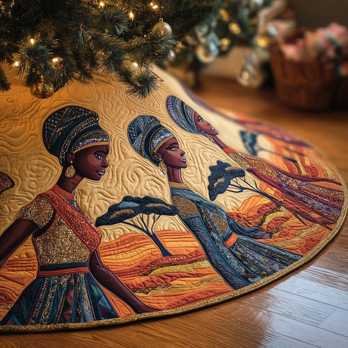 African Dream Quilted Tree Skirt GFTOMA6086