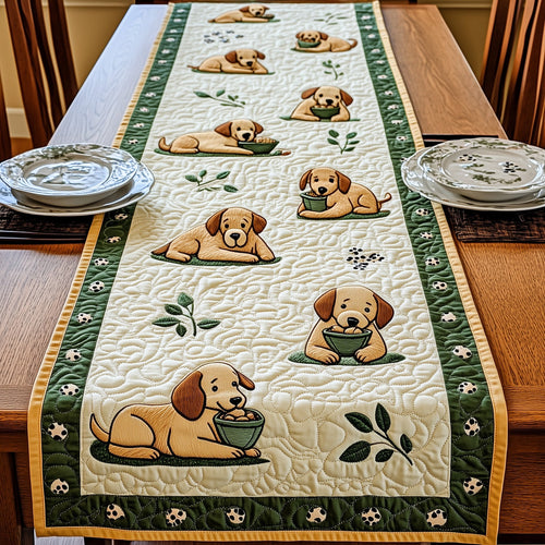 Labrador Retriever Quilted Table Runner GFTOMA608