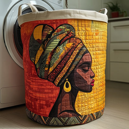 Golden Queens Quilted Laundry Basket GFTOMA6096