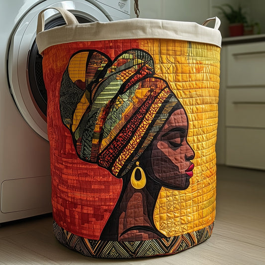 Golden Queens Quilted Laundry Basket GFTOMA6096