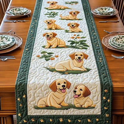 Labrador Retriever Quilted Table Runner GFTOMA609