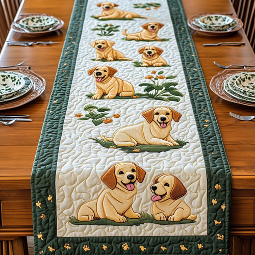 Labrador Retriever Quilted Table Runner GFTOMA609