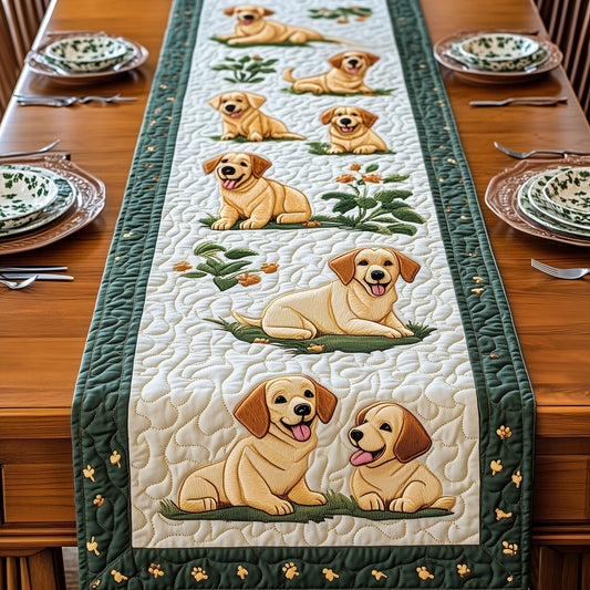 Labrador Retriever Quilted Table Runner GFTOMA609