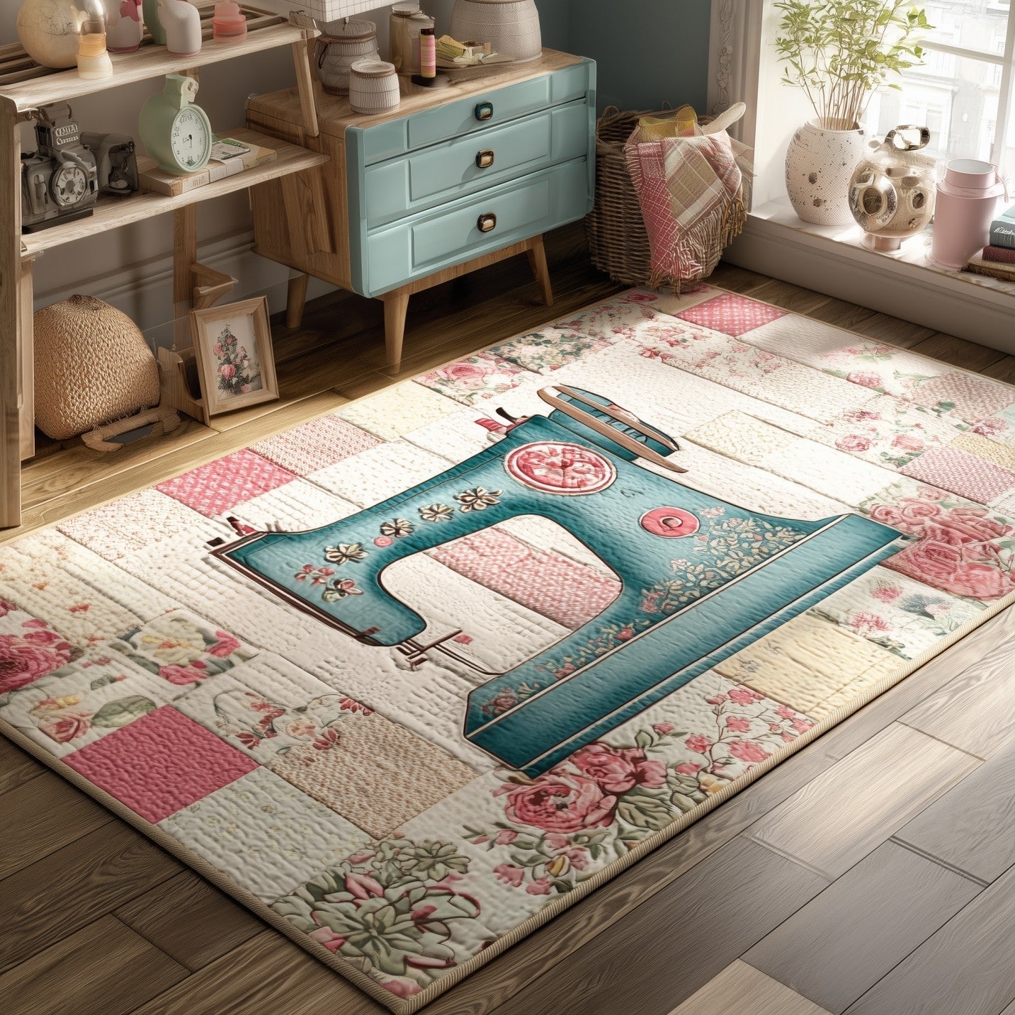 Sewing Area Rug GFTOMA6115