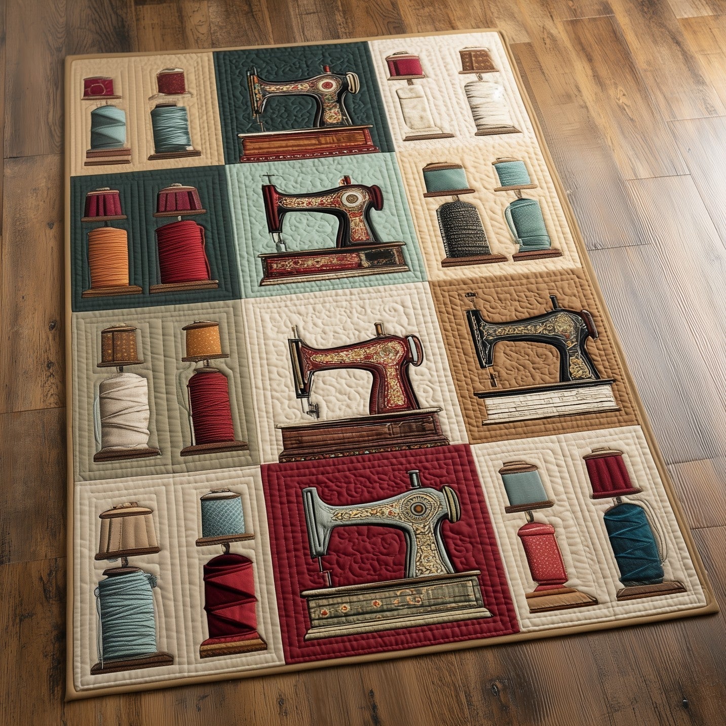 Sewing Area Rug GFTOMA6116