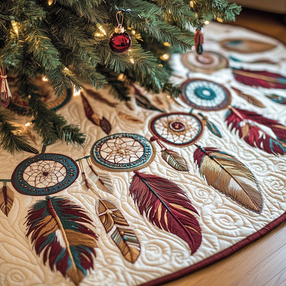 Dreamcatcher Quilted Tree Skirt GFTOMA6136