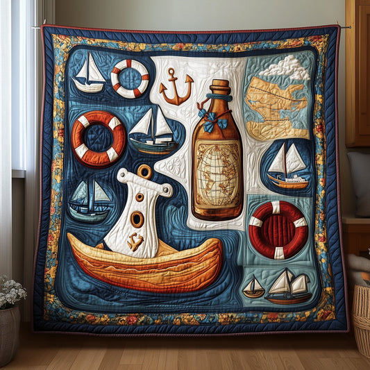 Nautical Quilted Blanket GFTOMA614
