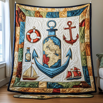 Nautical Quilted Blanket GFTOMA616