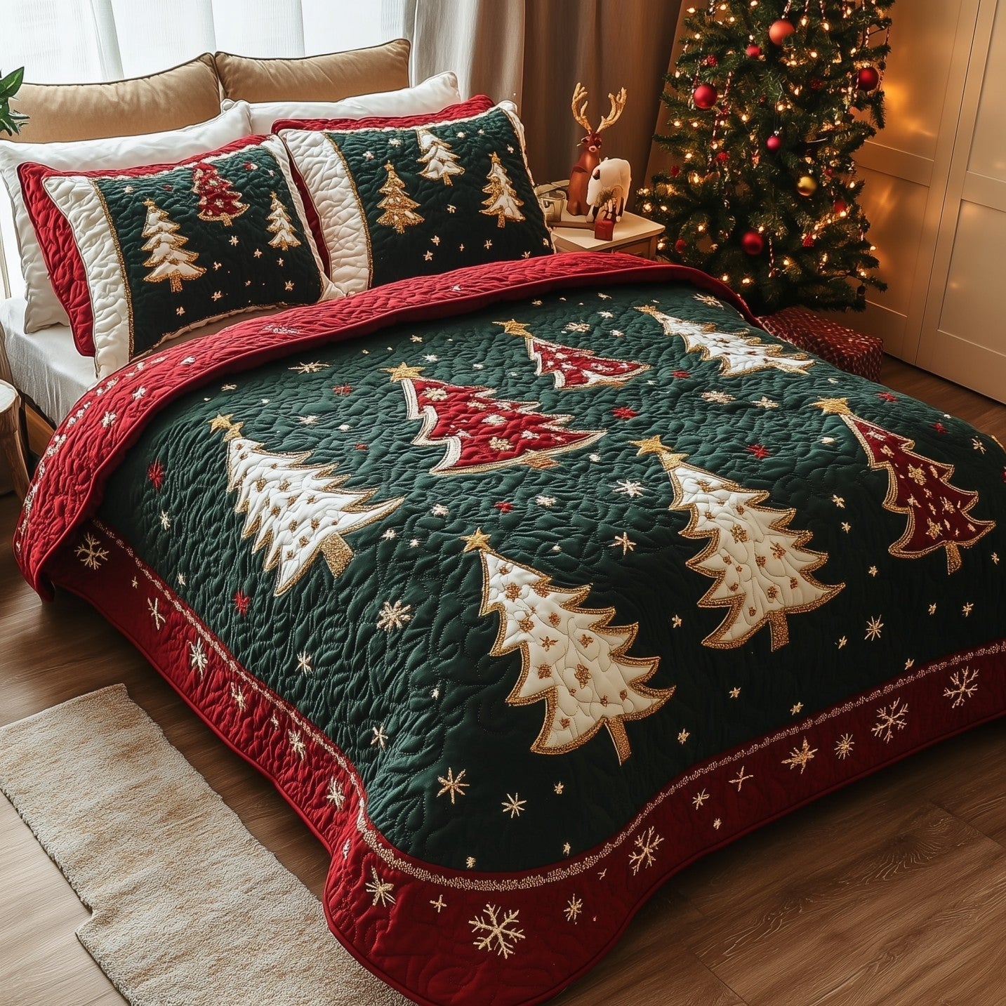 Pine Forest Duvet Cover Set GFTOMA6161