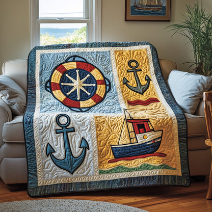 Nautical Quilted Blanket GFTOMA617