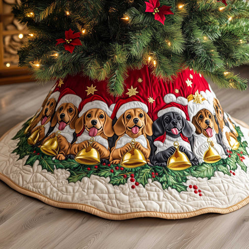 Dachshund Quilted Tree Skirt GFTOMA6179