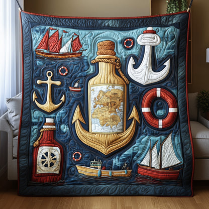Nautical Quilted Blanket GFTOMA618