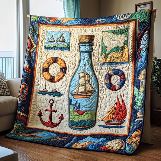 Nautical Quilted Blanket GFTOMA619