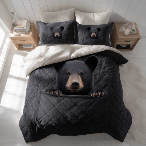 Wilderness Bear Duvet Cover Set GFTOMA6215