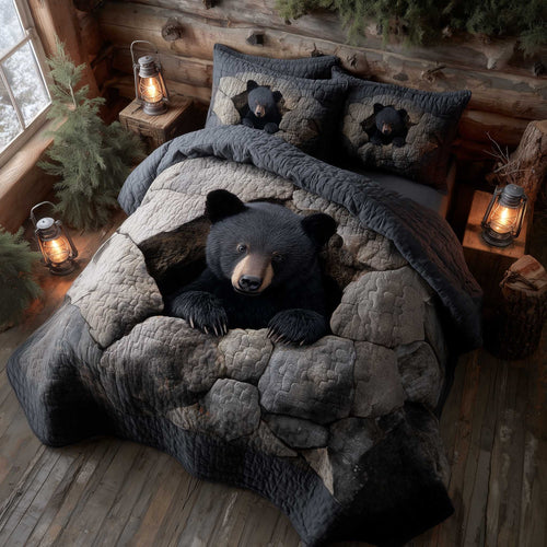 Wilderness Bear Duvet Cover Set GFTOMA6218