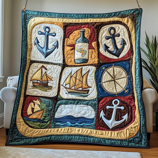 Nautical Quilted Blanket GFTOMA623