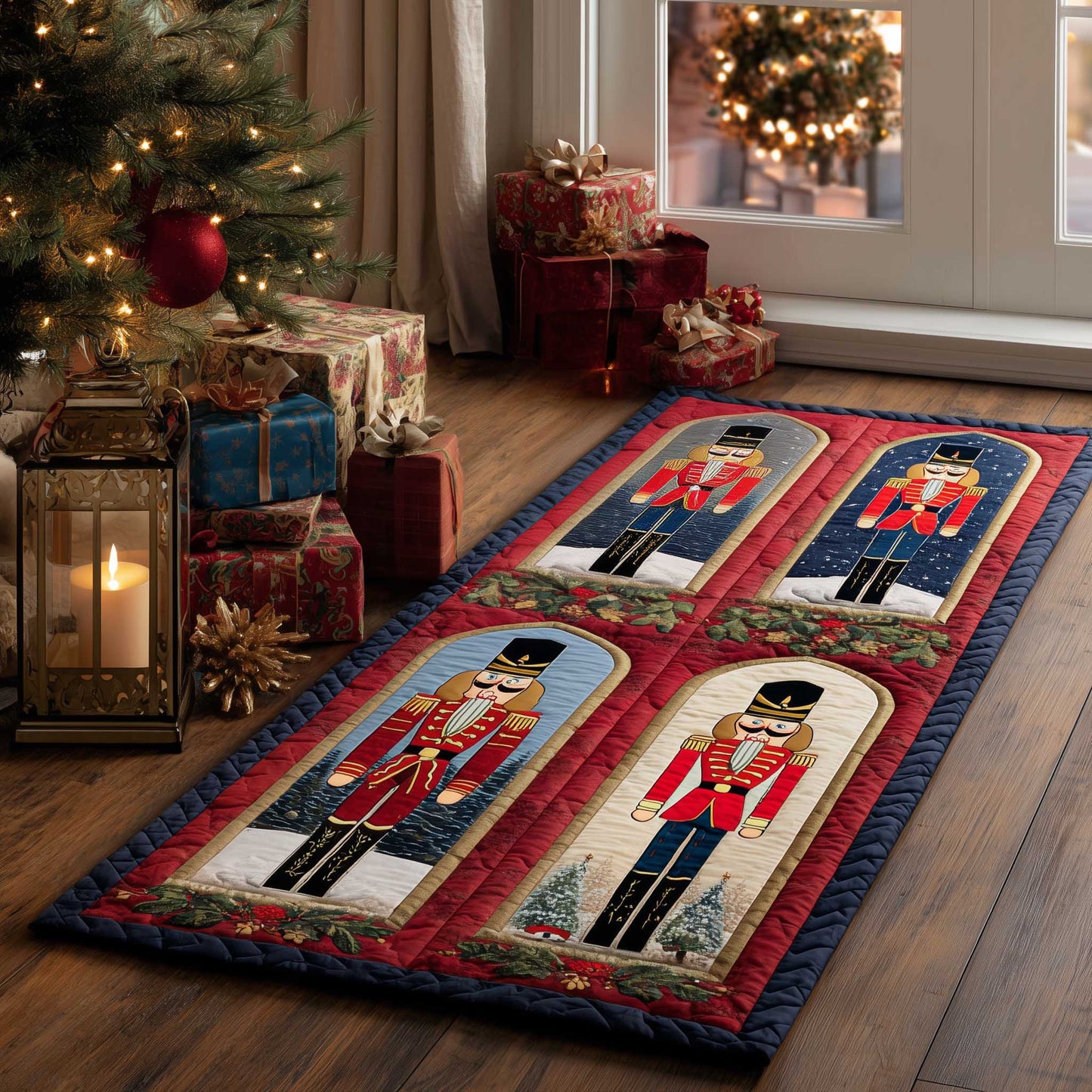 Nutcracker Guard Runner Rug GFTOMA6238