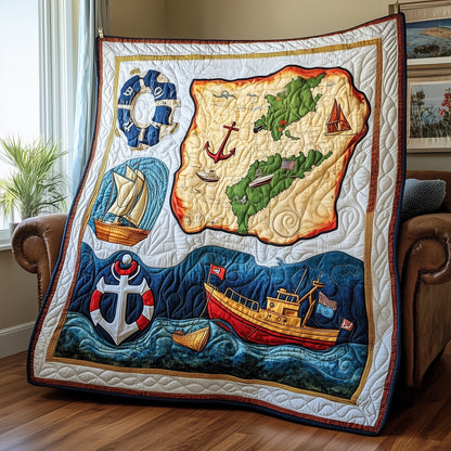 Nautical Quilted Blanket GFTOMA624