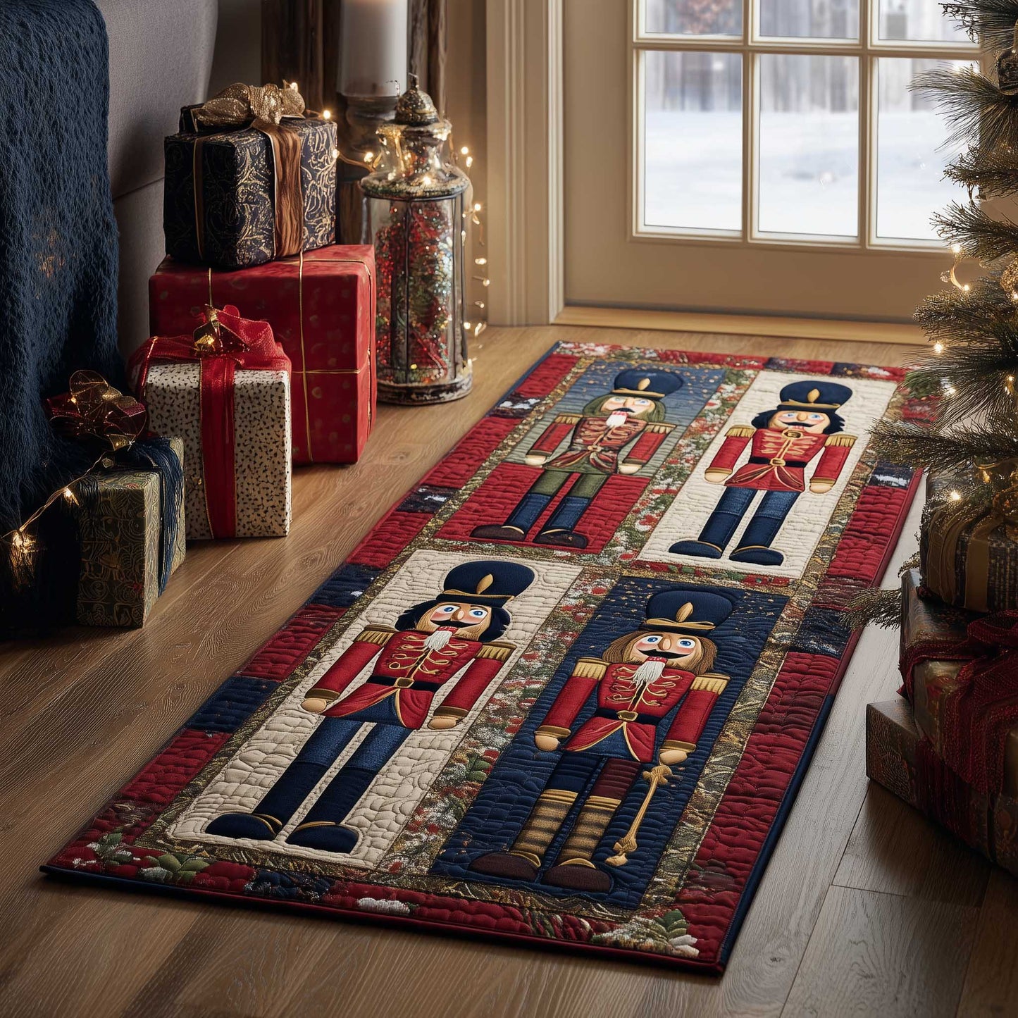 Nutcracker Guard Runner Rug GFTOMA6242
