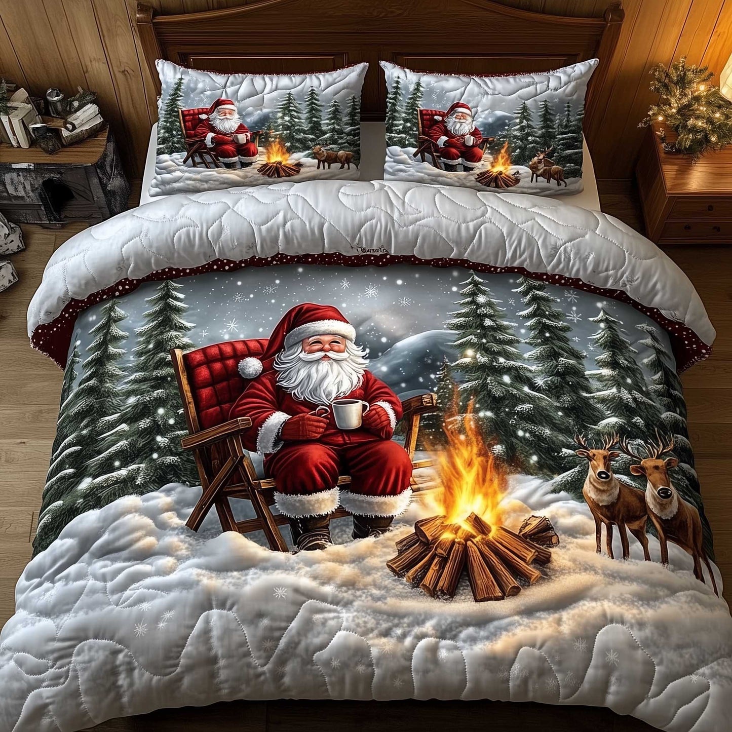 Christmas Camper Duvet Cover Set GFTOMA6252