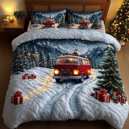 Christmas Camper Duvet Cover Set GFTOMA6253