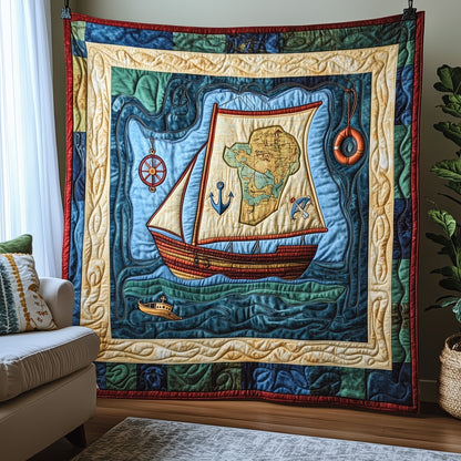 Nautical Quilted Blanket GFTOMA627
