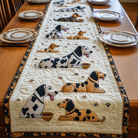 Great Daner Quilted Table Runner GFTOMA634