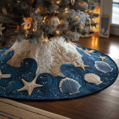 Ocean Breeze Quilted Tree Skirt GFTOMA6359