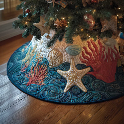 Ocean Breeze Quilted Tree Skirt GFTOMA6361